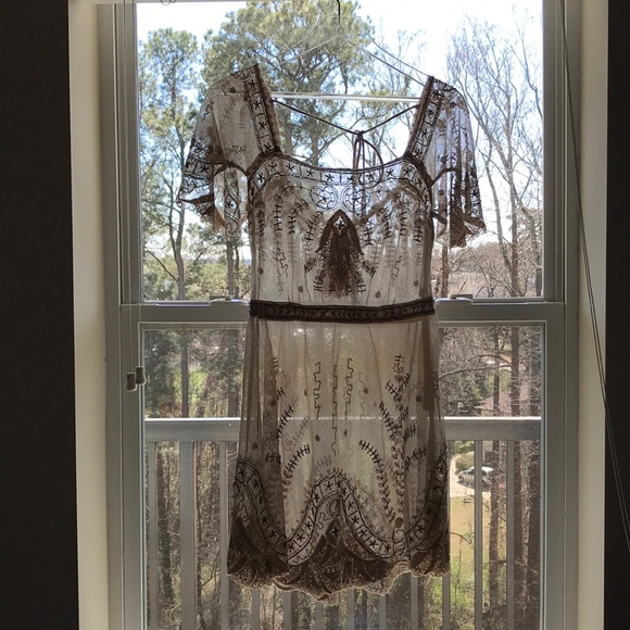 FREE PEOPLE Notting Hill Mini Dress - Picture 4 of 8